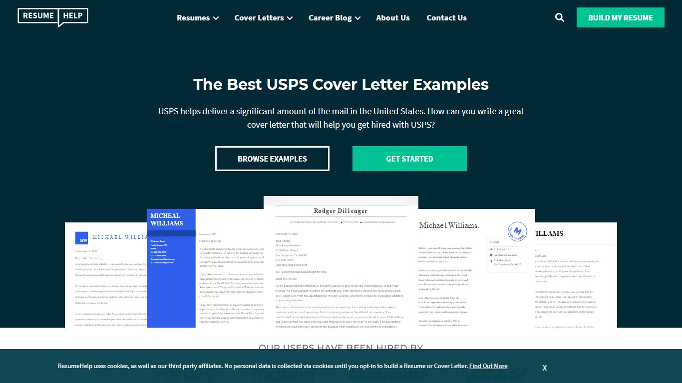 Get Results in 2022 With a USPS Cover Letter | ResumeHelp